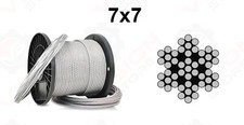 Wire rope cable stainless