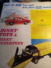 Sa44 Ephemera 1961 dinky toys
