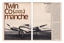 Piper Twin Comanche Aircraft