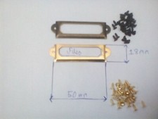 Cabinet Drawers Label Pull