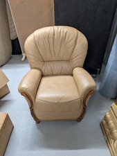Italian Leather Armchair