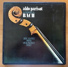 Aldo Parisot  Bach Cello Suites  BOX 3xLP 3xLP 1977 Brazil NM