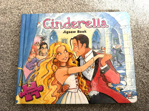 Cinderella jigsaw book - cinderella,
