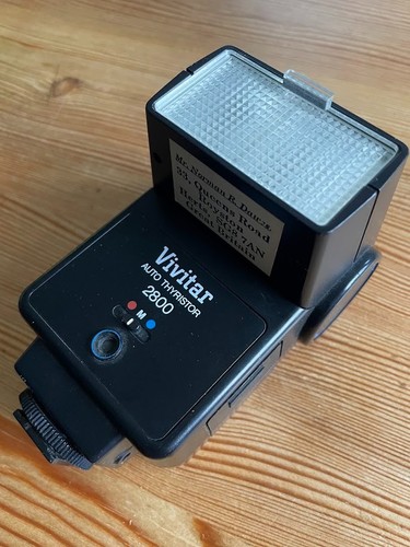 Vivitar 2800 auto thyristor - vivitar,