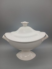 Hartley Greens & Co Leeds Creamware Pottery Classical Tureen with Twin Handles