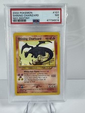 Neo Destiny Shining Charizard PSA 7 NM Graded Pokemon TCG Holo #107