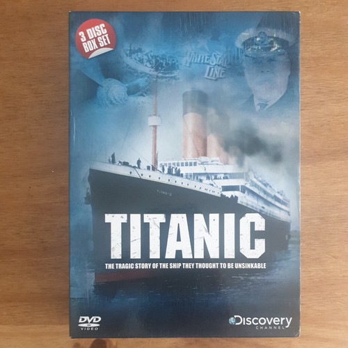 Titanic documentary dvd - 3, disc