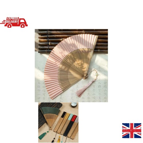 Folding fan carved bamboo - folding,
