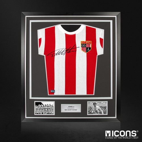 Geoff hurst signed stoke city - geoff,