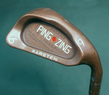 Ping Zing Beryllium Copper BeCu Karsten Red Dot 6 Iron Regular Graphite 