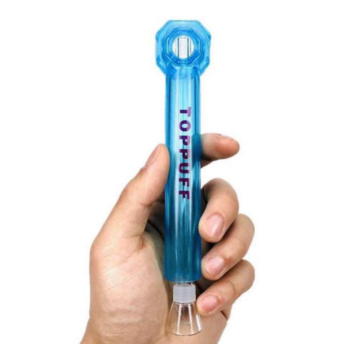 Blue portable hookah screw - hookah,