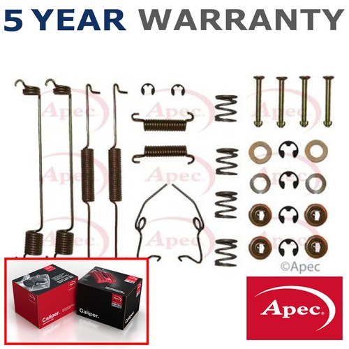 Apec rear brake shoes fitting - apec,
