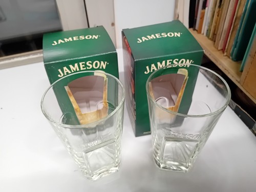 Jameson whiskey glasses pair - jameson,