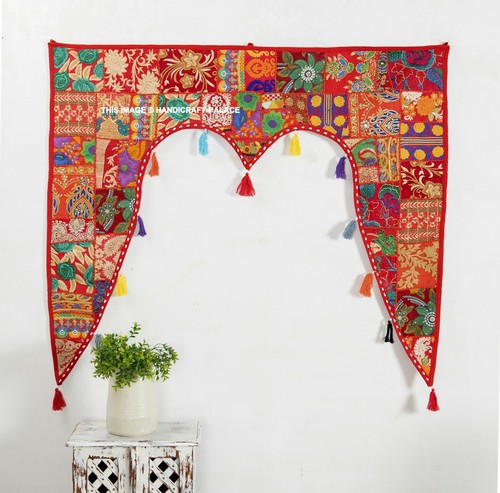 Indian embroidered toran door - indian,