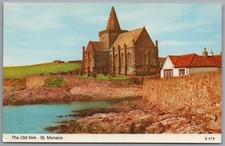 FIFE The Old Kirk St Monans Scotland Postcard