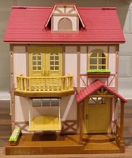 VINTAGE SYLVANIAN FAMILIES BABBLEBROOK GRANGE - NEAR COMPLETE - VERY GOOD COND.