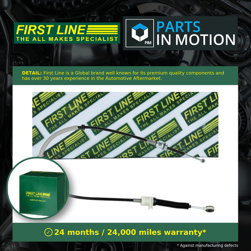 Gear change cable - gear, mini