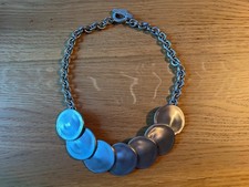 Jaeger silver tone disc