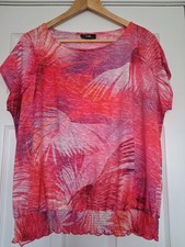 Wallis Pink Abstract Palm