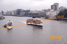 35mm Colour Slide of P.S.WAVERLEY - Paddle Steamer - Pool of London - Sept 1985