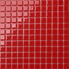 Mosaic Tiles Square Metre of Red Glass (MT0022 SQM)