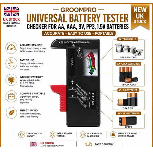 Universal battery tester - universal,