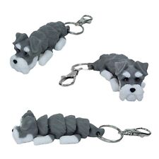 3D Printed Schnauzer Dog Flexi