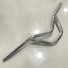 NOS Monty BMX Trials Bike Handlebars Vintage Chrome 700 mm New Mid-school