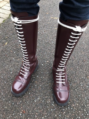 Boots braces hole oxblood - 20,