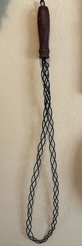 Vintage antique braided - braided, wire