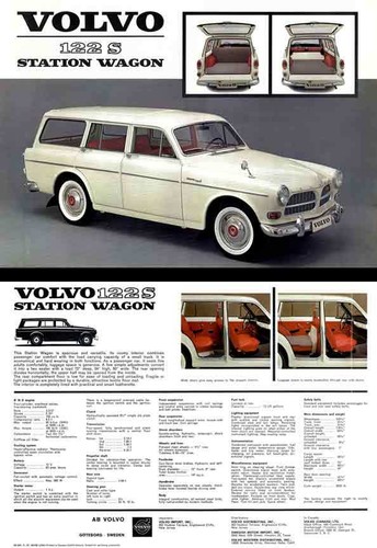 Volvo 122s station wagon - 122s,