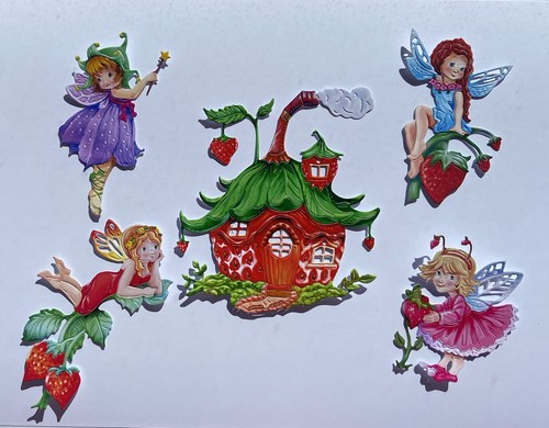Tattered lace strawberry - lace,