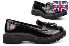 Girls School Shoes Womens Slip