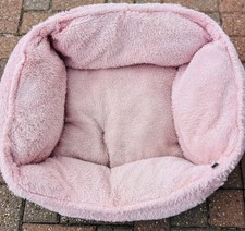 Nandog - Small Size Pink Washable Dog Bed
