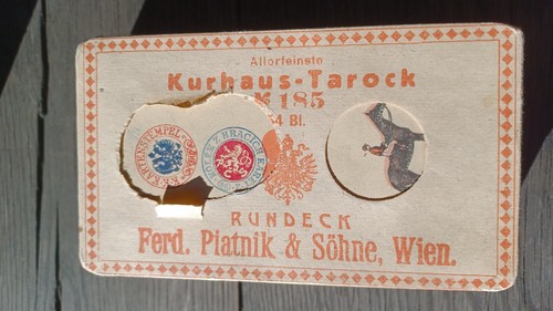 Vintage tarot cards tarock - tarot,