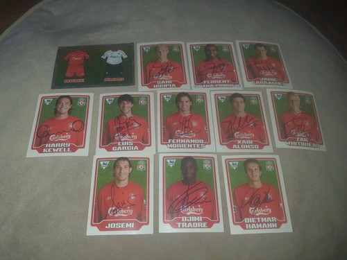 Liverpool 2006 merlin stickers - 2006,