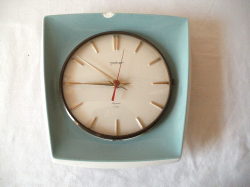 Vintage peter german clock - vintage,