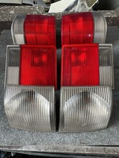 RANGE LAND ROVER P38 SET OF FACELIFT RED & CLEAR LIGHTS 4 PART REAR FRONT REPS
