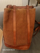 vintage mondi Leather Bucket