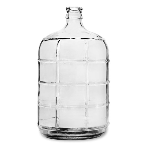 Glass carboy gallon round - glass,