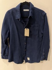 NWT Zara Kids Navy Button-down