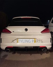 VW Scirocco R Rear Blade Style Diffuser & Rear Side Splitters 2008-2017 Body Kit