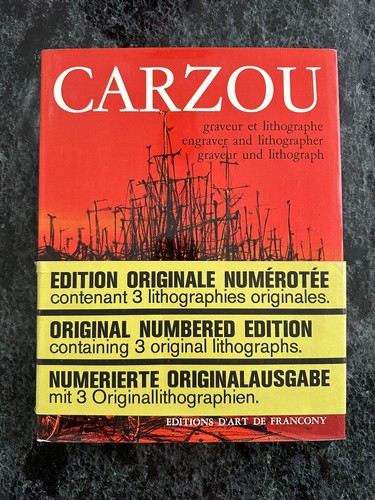 Carzou graveur lithographe - et,