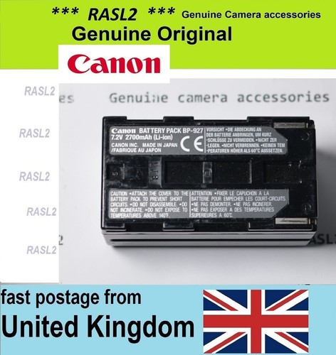 Genuine canon 927 2v - bp-927, 7.2v