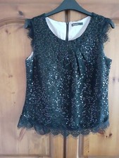 black sequin top Size Small