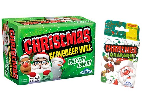Christmas charades and - charades,