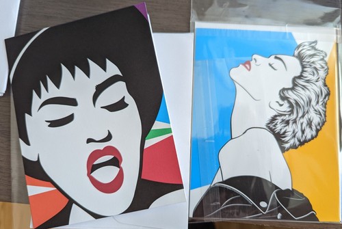 Madonna postcards cards - 2,