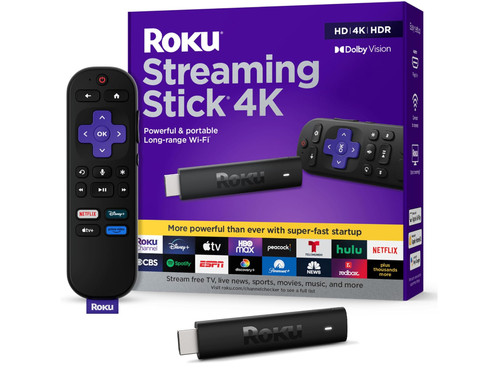 Roku streaming stick device - stick, 4k