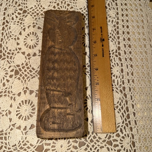 Vtg hand carved wooden - hand,