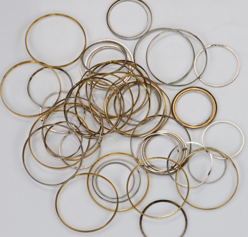 50x watch movement - watch, rings